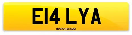E14 LYA