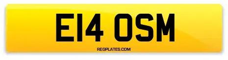 E14 OSM