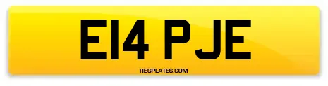 E14 PJE