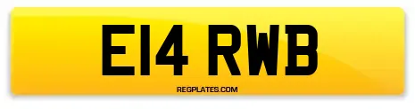 E14 RWB