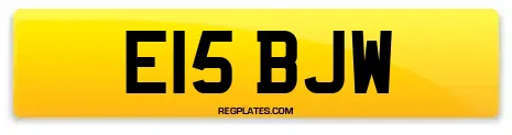 E15 BJW