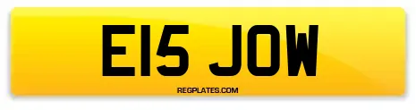 E15 JOW