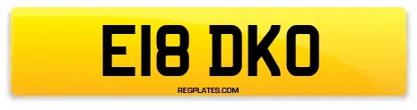 E18 DKO