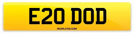 E20 DOD