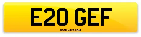 E20 GEF