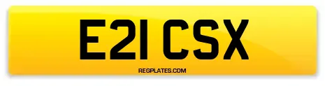 E21 CSX