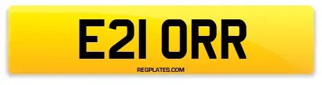 E21 ORR