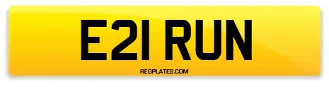 E21 RUN
