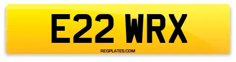 E22 WRX