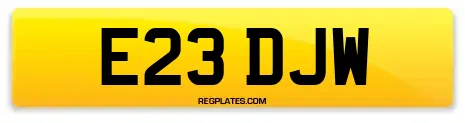 E23 DJW