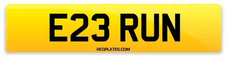 E23 RUN