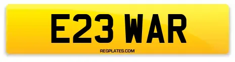 E23 WAR