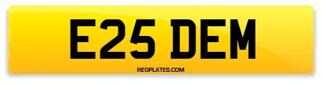 E25 DEM