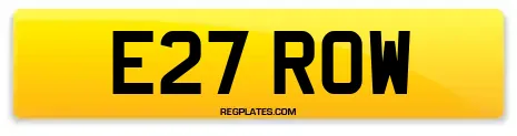 E27 ROW