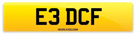 E3 DCF