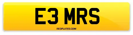 E3 MRS