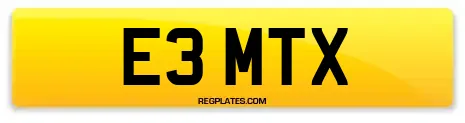 E3 MTX