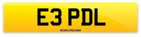 E3 PDL