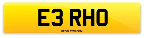 E3 RHO