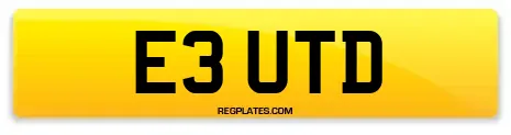 E3 UTD