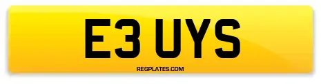 E3 UYS