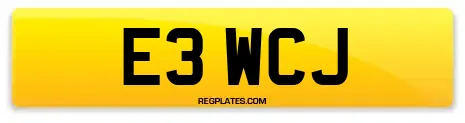 E3 WCJ