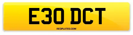 E30 DCT