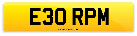 E30 RPM