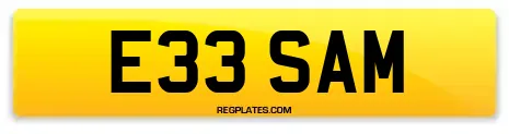 E33 SAM