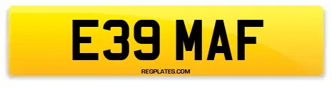 E39 MAF