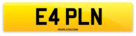 E4 PLN