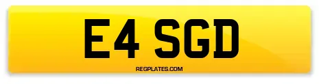 E4 SGD