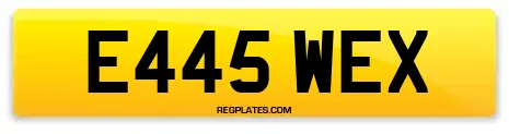 E445 WEX