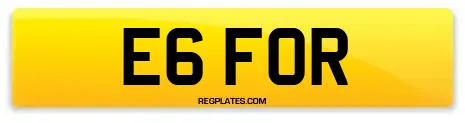 E6 FOR