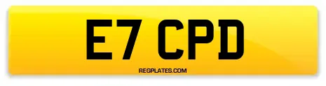 E7 CPD