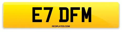 E7 DFM