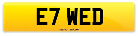 E7 WED