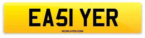 EA51 YER