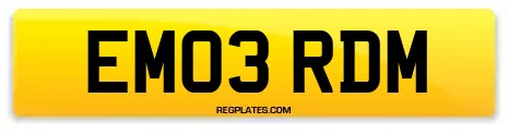 EM03 RDM