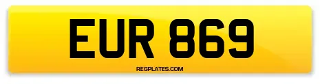 EUR 869