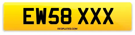 EW58 XXX