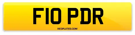 F10 PDR