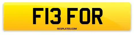 F13 FOR