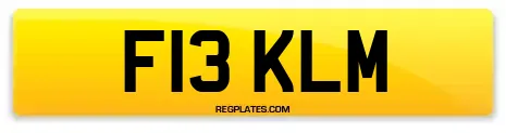F13 KLM
