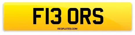 F13 ORS