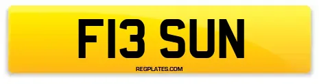 F13 SUN