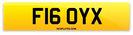 F16 OYX