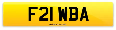 F21 WBA