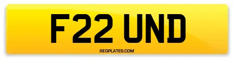 F22 UND