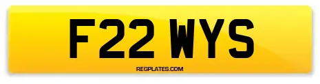 F22 WYS